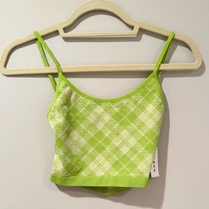 PacSun Lime Green Cropped Tank